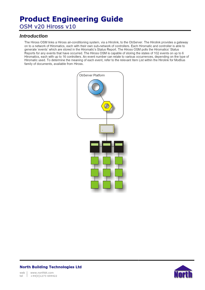 Preview thumbnail of page 1 of the Hiross Engineering Guide PDF document.